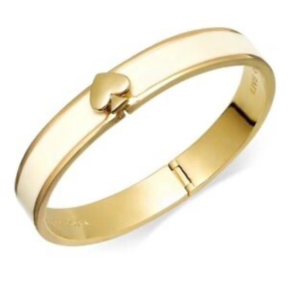 Kate Spade Enamel Hinged Bangle Bracelet - Picture 1 of 5